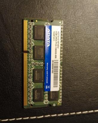 4 GB RAM ADATA ddr 3