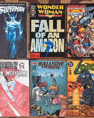 LOTTO FUMETTI AMERICANI ANNI '90 (ORIGINALI USA)