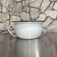 Vaso da notte in ferro smaltato - catino - pitale