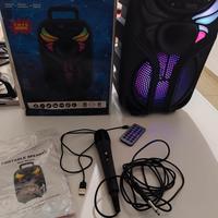 cassa bluetooth karaoke 