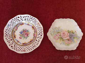 Coppia di piattini vintage LIMOGES