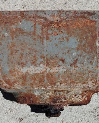 CASSETTA DI SCARICO GHISA VINTAGE ANNI'50