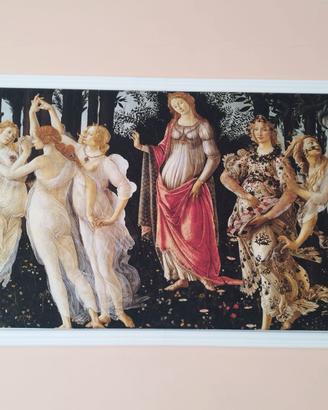 Stampa su tela "La Primavera" Botticelli 250x150