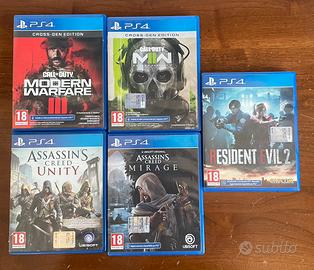 Giochi ps4