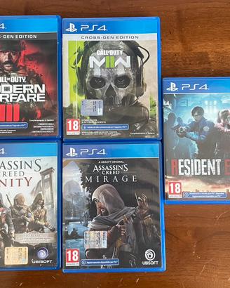 Giochi ps4