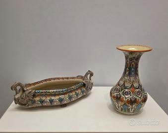 Vaso e Centrotavola Franco Zauli Faenza