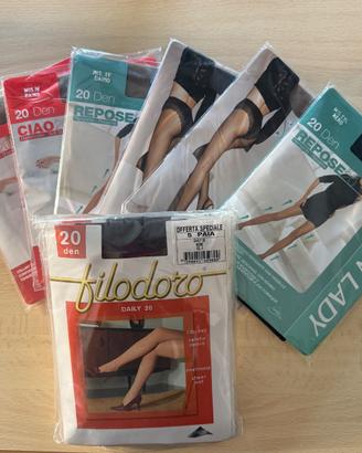 Collant Lady 20 den. Taglia 4 - 11 pezzi