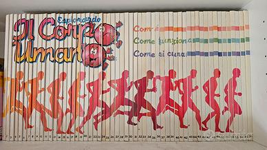 enciclopedia esplorando il corpo umano