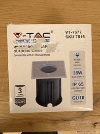 Faretto da Esterno in acciaio Luce Giardino IP65