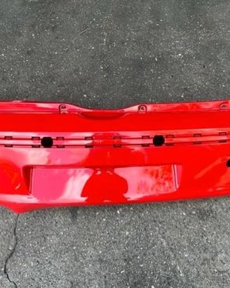 Paraurti posteriore rosso Fiat Punto 2005 5 porte