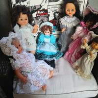 Lotto bambole vintage firmate