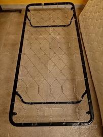 rete letto singolo 80x190 cm, a molle