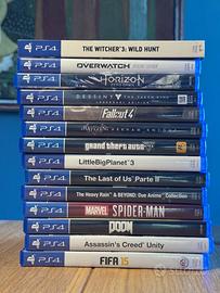 Vari giochi per PS4
