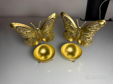 🦋 Portacandele Decorativi a Farfalla