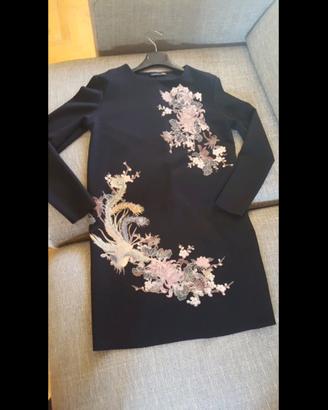 Abito con ricamo Zara Tg S