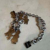 Bracciale nuovo acciaio marchio S. steel