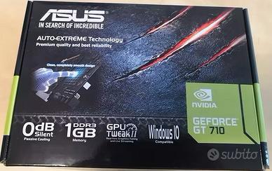 scheda video Asus nvidia geforce GT 710 1GB nuova