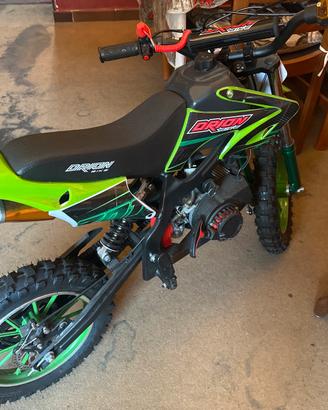 MiniMoto Usata 1 SOLA VOLTA+Casco+2 Litri Benzina