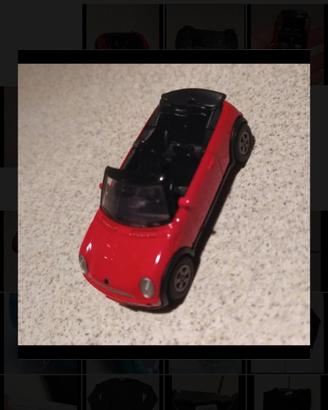 modellino Mini Cooper Cabrio