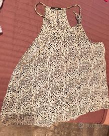 Top canotta da donna con scollo all'americana