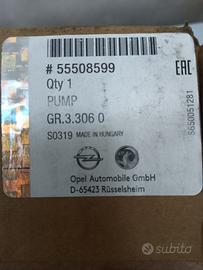 Pompa alta pressione Opel 