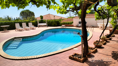Appartamento in villa con piscina
