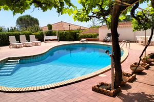 Appartamento in villa con piscina
