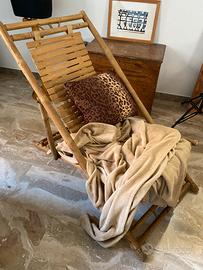 Sdraio bambù da giardino