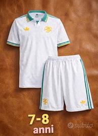 Maglia e pantaloncino Roma 2026 7-8 anni nuovo
