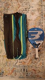 borsa padel + racchetta 