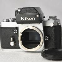 NIKON F2 ARGENTO ESPOSIMETRO PHOTOMIC DP-1 NIKON F