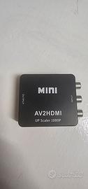 Adattatore Convertitore MINI AV a HDMI - Up Scaler