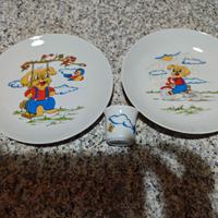 servizio pappa bimbi vintage