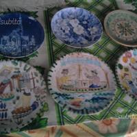 Stock 5 piatti da parete in porcellana-limoges