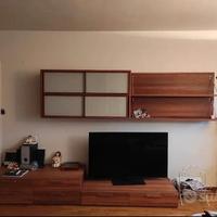 soggiorno living legno massello 