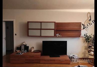 soggiorno living legno massello 