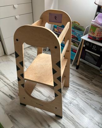 Torre di Apprendimento Montessori in Legno