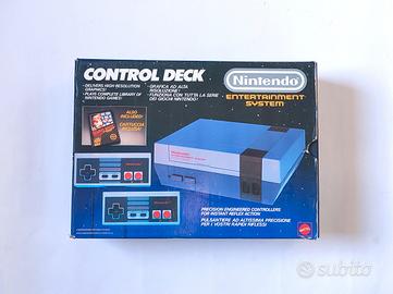 NINTENDO Control Deck NES Vintage Console Anni 80