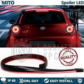SPOILER LED Per Alfa Romeo Mito Striscia LED Nera