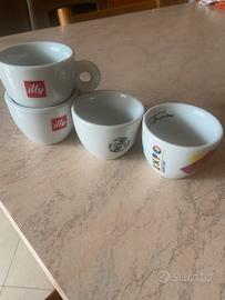 Stock quattro tazzine caffè ILLY