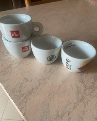 Stock quattro tazzine caffè ILLY