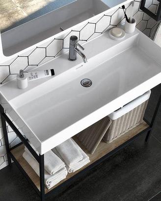 Lavandino lavabo da appoggio 80cm (no mobiletto)