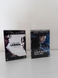 Lotto DVD film Minority Report e Sulle mie Labbra