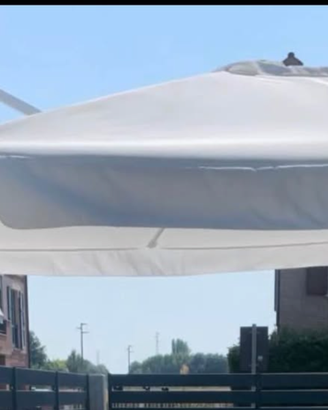 Ombrellone 4x3 m con Basi + Basi Zavorrabili