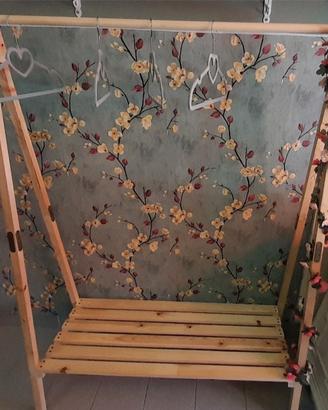 Appendi abiti in legno