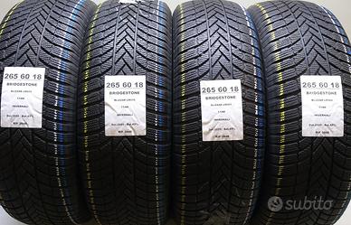 4 GOMME 265 60 18 BRIDGESTONE INV RIF3948