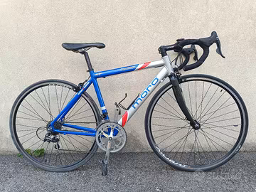 Bici da corsa taglia S, alluminio e carbonio