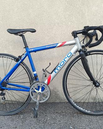 Bici da corsa taglia S, alluminio e carbonio