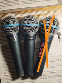 Microfono Shure Beta 58MR (singolo o coppia)