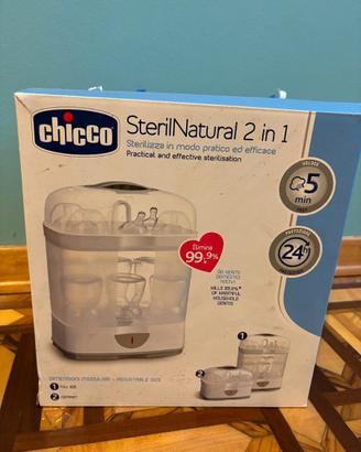 Sterilizzatore a vapore 2 in 1 Chicco